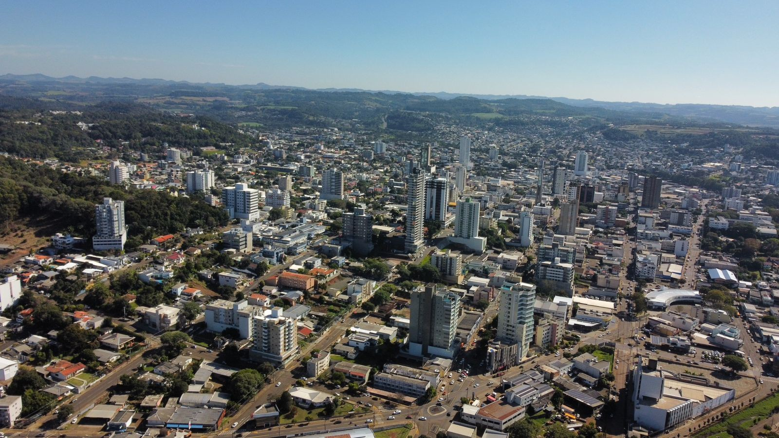 Francisco Beltrão vista aérea